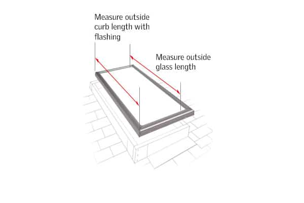 How to Measure Replacement Skylight